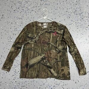 Mossy Oak Break Up Hunting Camo long sleeve shirt XL Women